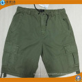 Atacado Homens Algodão Burmuda Cargo Shorts Moda Algodão Calças Curtas